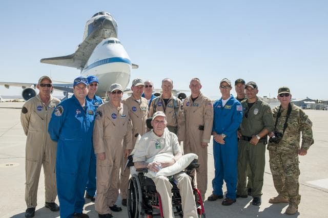 NASA image: Space Shuttle Endeavour Toured California in 2012