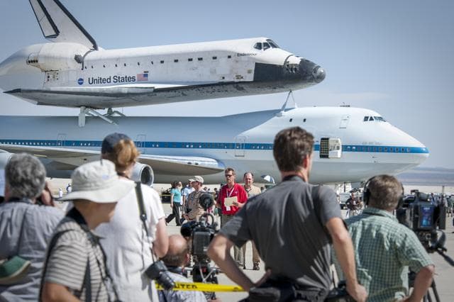 NASA image: Space Shuttle Endeavour Toured California in 2012
