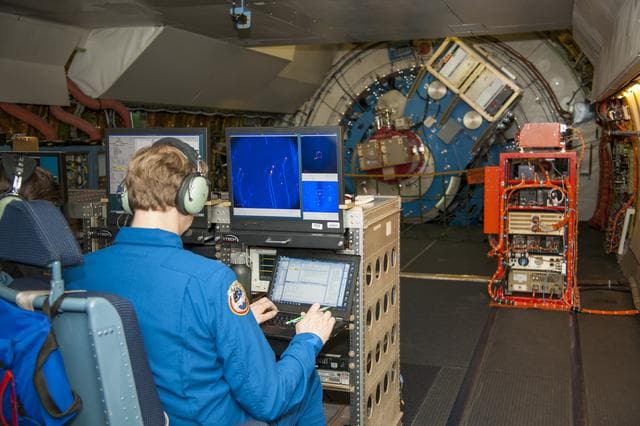 NASA image: Studying on SOFIA