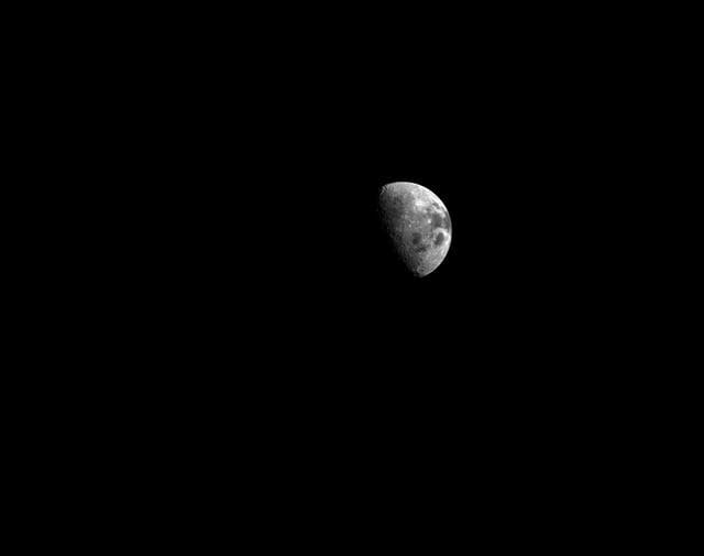 NASA image: Flight Day 21: Looking Back at the Moon