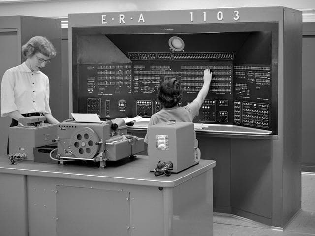 NASA image: ERA 1103 UNIVAC 2 Calculating Machine