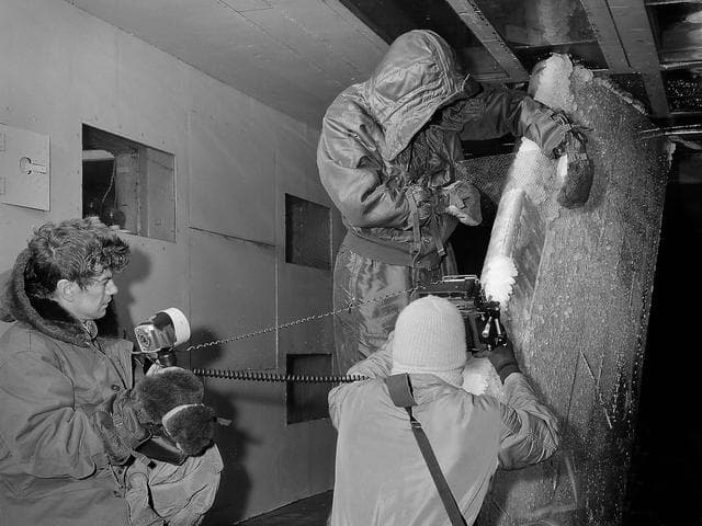 NASA image: Setup in the Icing Research Tunnel Test Section
