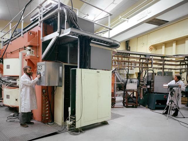 NASA image: Cyclotron in the Materials and Stresses Building