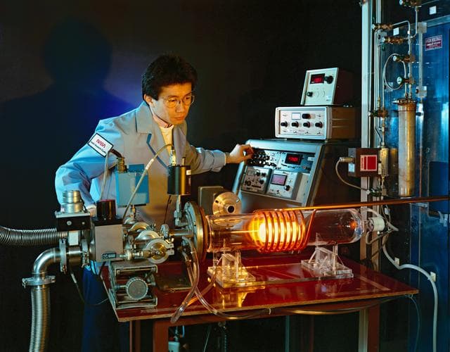 NASA image: CHEMICAL VAPOR DEPOSITION CVD REACTION CHAMBER