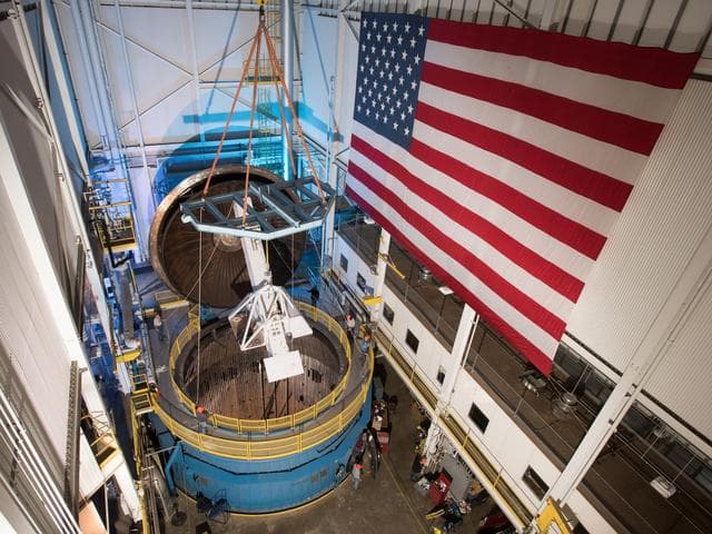 NASA image: GRIPS test in the B-2