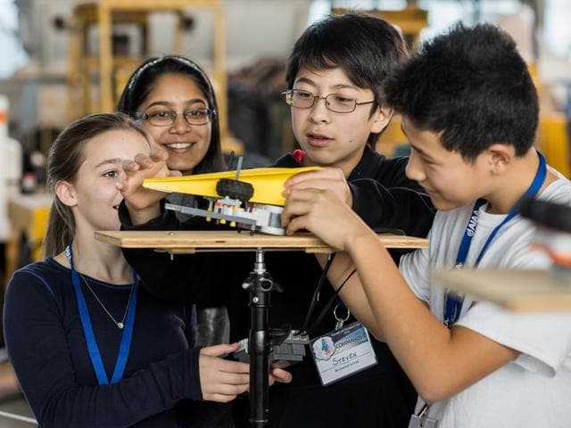 NASA image: Young Astronaut Day