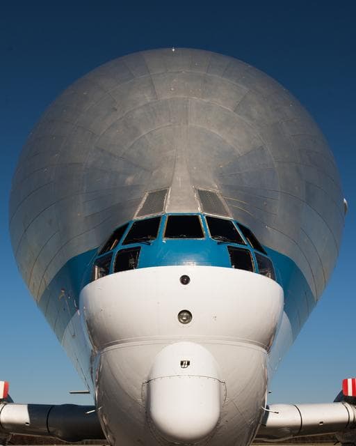 NASA image: NASA’s Super Guppy aircraft