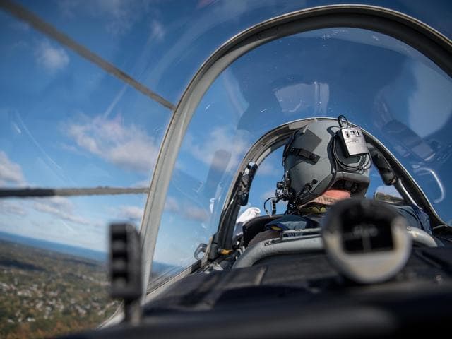NASA image: T-34C Mentor aircraft