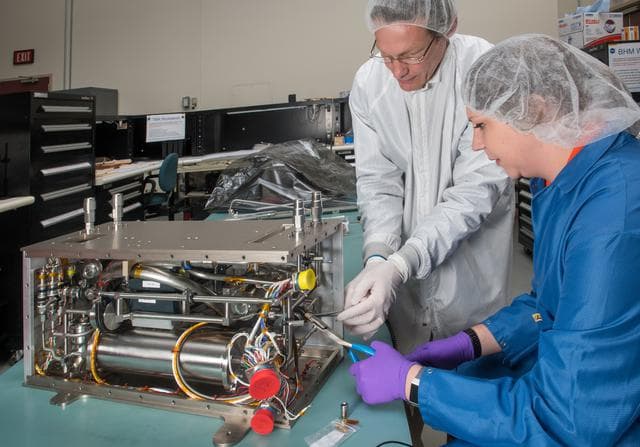 NASA image:  Flow Boiling and Condensation Experiment (FBCE) hardware