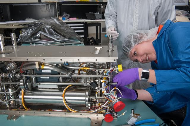 NASA image:  Flow Boiling and Condensation Experiment (FBCE) hardware