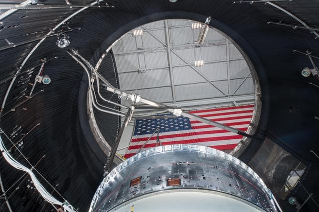 NASA image: SHIVER, B2, ISP, In-Space Propulsion Facility, Vacuum Chamber, 
