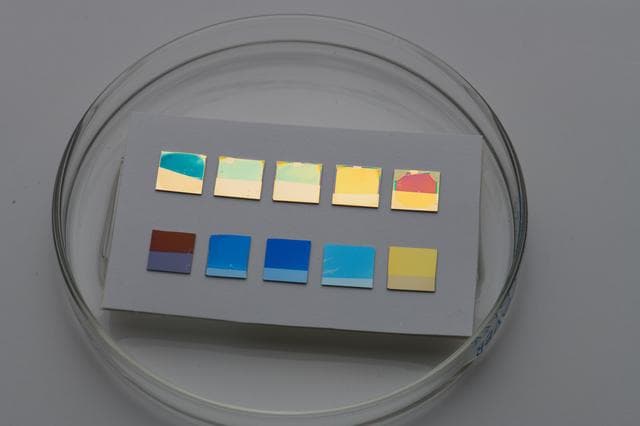 NASA image: Dynamically tunable structural colors based on asymmetric Fabry-Perot cavities