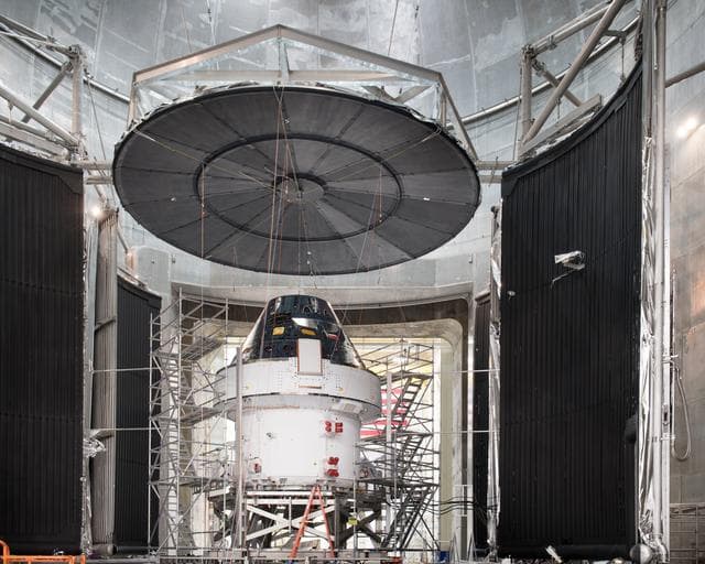 NASA image: Preparation of the Orion Spacecraft Crew and Service Module E...
