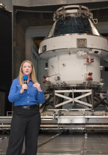 NASA image: Artemis Departure Media Event