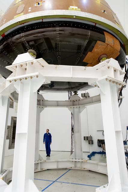 NASA image: Orion Environmental Test Article at Armstrong Test Facility