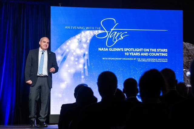 NASA image: Carlos Garcia-Galan Speaking At Evening With The Stars 2024