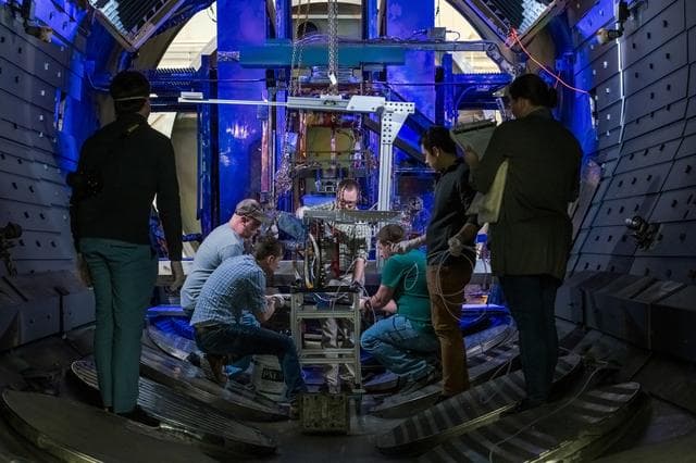 NASA image: Gateway Hardware Milestone: First AEPS Thruster for Power and Propulsion Element Delivered to NASA Glenn (GRC-2025-C-01653)