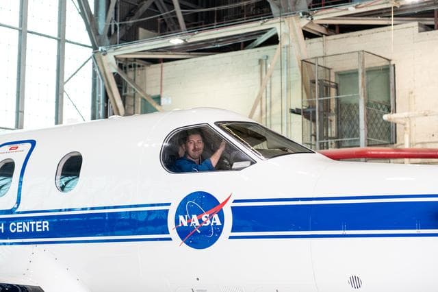NASA image: NASA SkillBridge Research Pilot and Aviation Safety Officer Jeremy Johnson