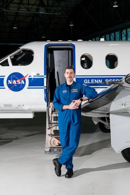 NASA image: NASA SkillBridge Research Pilot and Aviation Safety Officer Jeremy Johnson