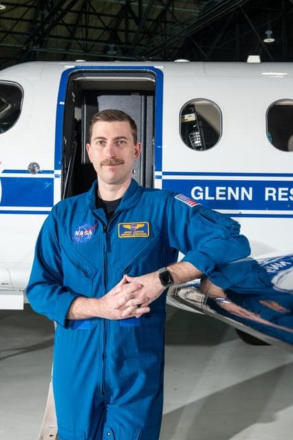 NASA image: NASA SkillBridge Research Pilot and Aviation Safety Officer Jeremy Johnson