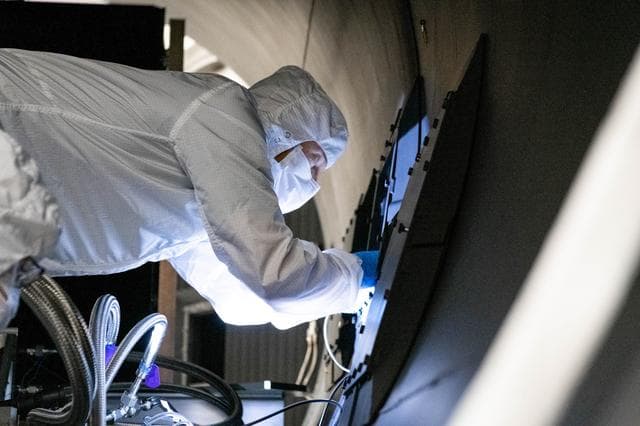 NASA image: OCI Thermal Vacuum Chamber Calibration Testing