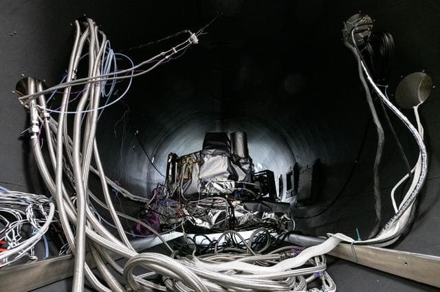 OCI Installed in Thermal Vacuum Chamber