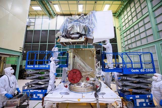 NASA image: OCI Integration to PACE Spacecraft