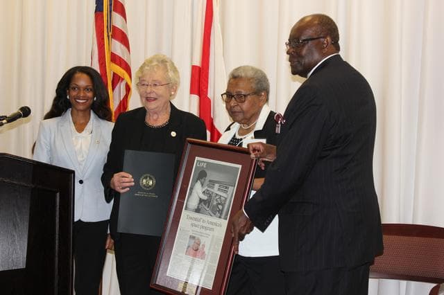 NASA image: Jeanette Scissum-Mickens, was honored by Alabama Governor Kay Ivey at the Alabama Historically Black Colleges and Universities Roundtable Discussion: Minority Women in STEM