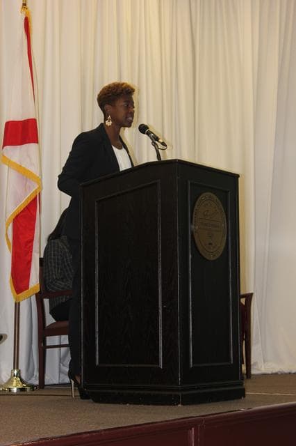 NASA image: Marshall Space Flight Center's Ruth Jones Speaks at Alabama Historically Black Colleges and Universities Roundtable Discussion