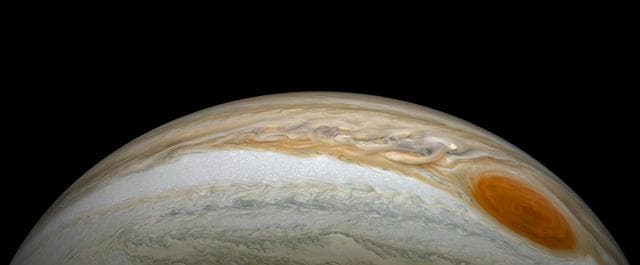 NASA image: Storm on the Horizon