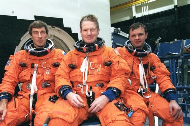 NASA image: First ISS crew training in building 9N