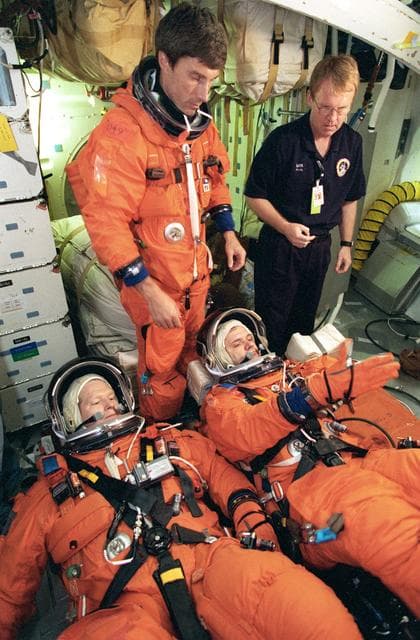 NASA image: First ISS crew training in building 9N