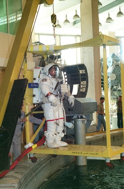 NASA image: Astronaut training