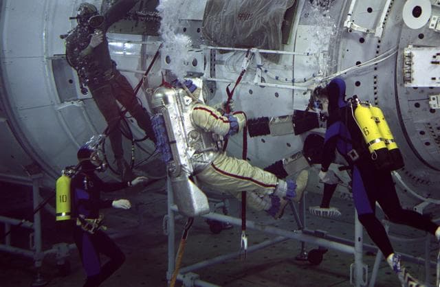 NASA image: Expedition 1 training