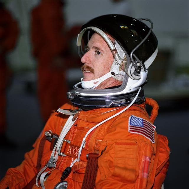 NASA image: STS-104 Preflight Emergency Egress Bailout Training at the NBL