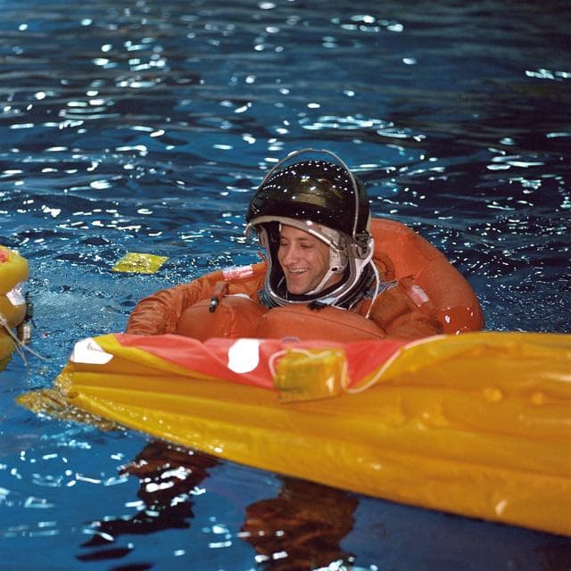 NASA image: STS-104 Preflight Emergency Egress Bailout Training at the NBL