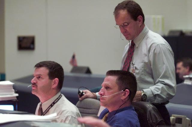 NASA image: STS-102 Launch Activities inside the MCC.