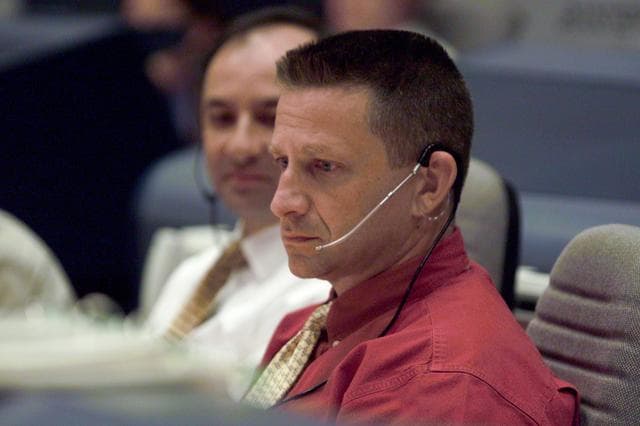 NASA image: Coverage of STS-104 Launch Coverage of Flight Controllers in MCC.