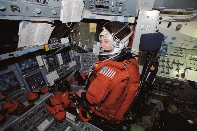 NASA image: STS-112 Preflight Emergency Egress Training