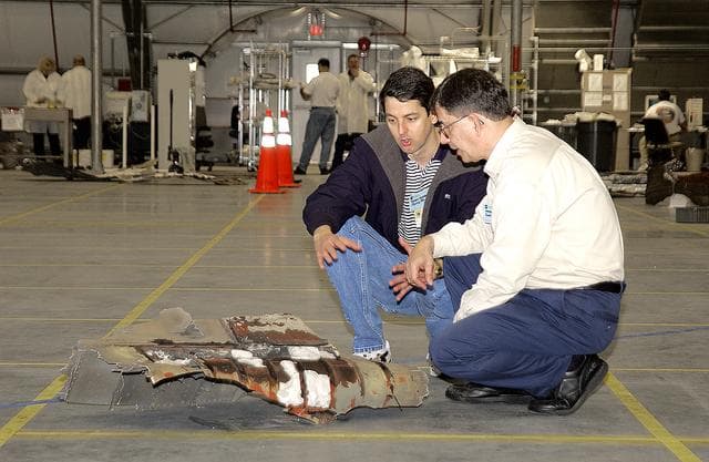 NASA image: Columbia Reconstruction Project Team