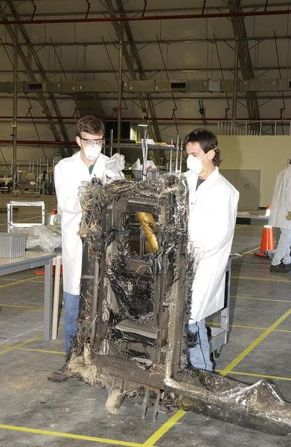 NASA image: Columbia Reconstruction Project Team