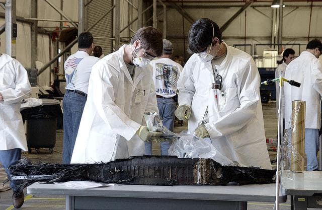 NASA image: Columbia Reconstruction Project Team