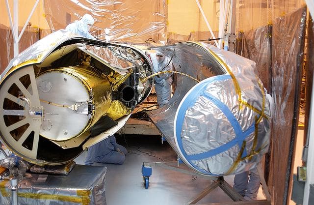 NASA image: GALEX Encapsulation