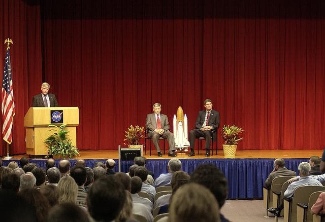 NASA image: Center Director All-hands Briefing