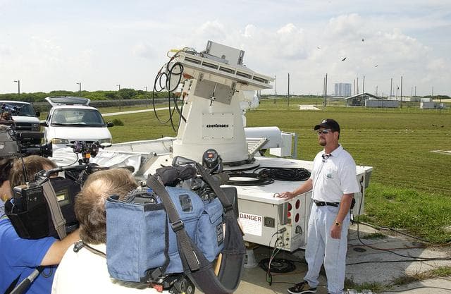 NASA image: Presentation on Improved Tracking Cameras