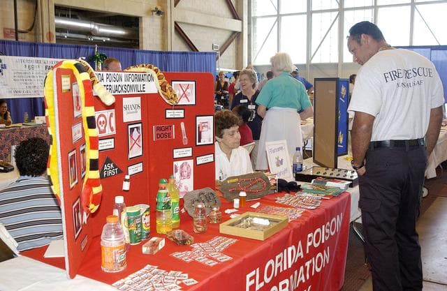 NASA image: KENNEDY SPACE CENTER, FLA. -  Many vendors and organizations displayed their products during the Spaceport Super Safety and Health Day at KSC and Cape Canaveral Air Force Station, an annual event dedicated to reinforcing safe and healthful behaviors in the workforce.  This scene is at Hangar S, CCAFS.