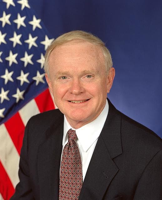 NASA image: KENNEDY SPACE CENTER, FLA. - Official portrait of Roy D. Bridges Jr., director of Kennedy Space Center.