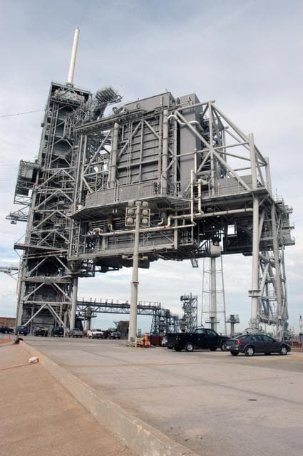 NASA image: STS-117  Rotating Service Structure move