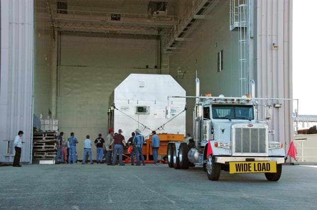 NASA image: Japanese Experiment Module arrival