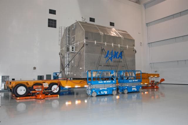 NASA image: Japanese Experiment Module arrival